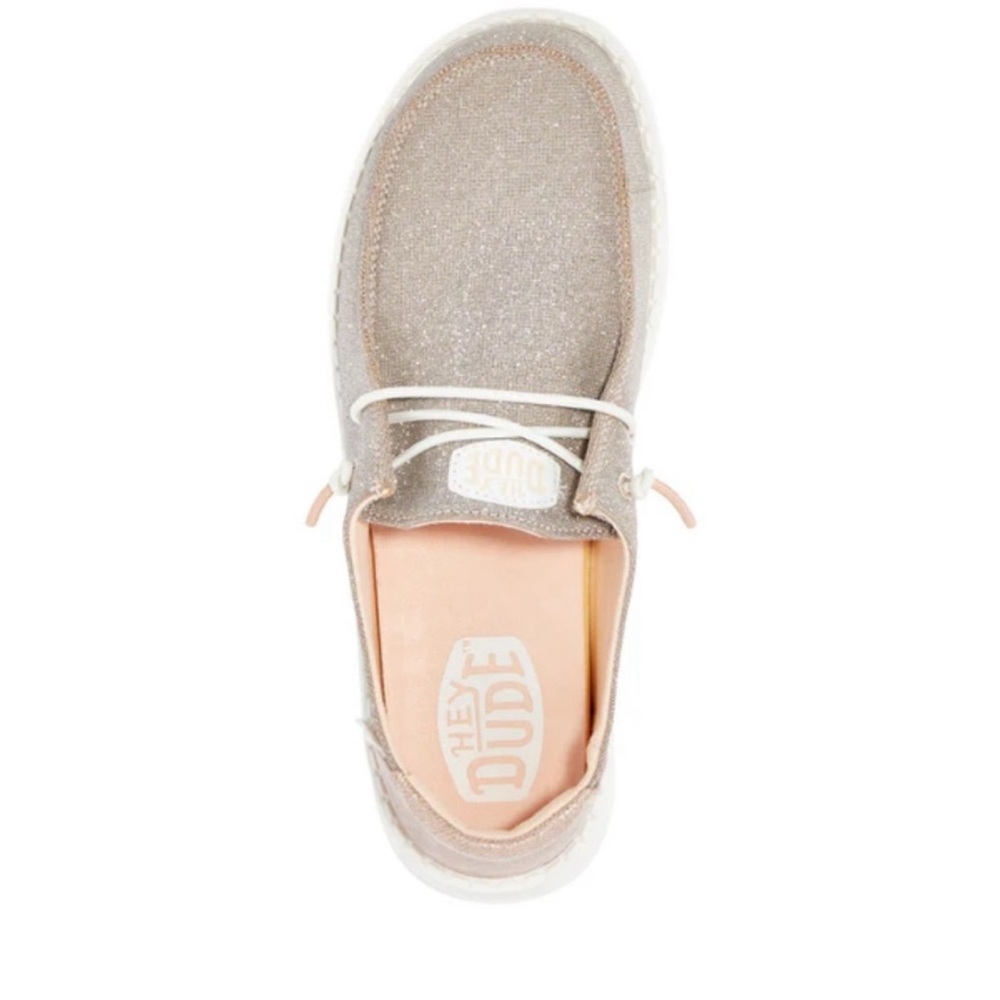 Hey Dude Wendy rose gold sparkle